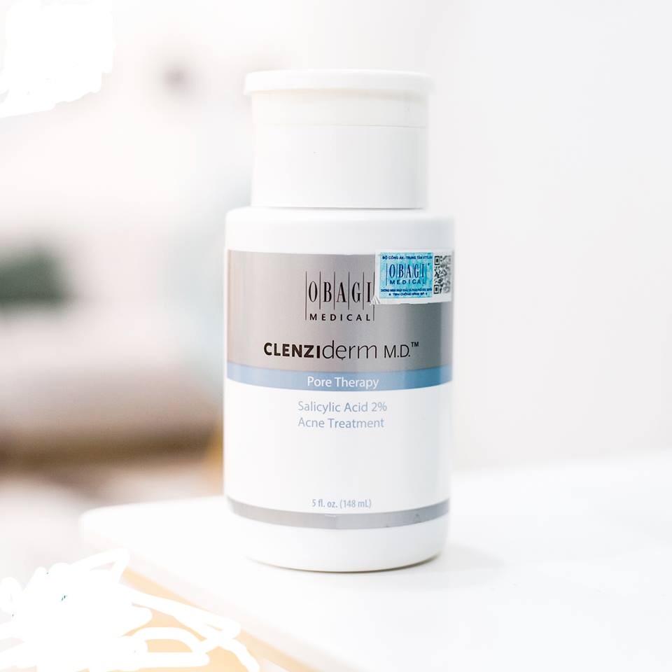 Dung dịch Tẩy da chết ngừa mụn BHA Obagi Clenziderm MD Pore Therapy