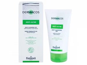 Sữa rửa mặt Dermacos Anti-Acne Deep Cleansing Gel sạch sâu, ngừa mụn